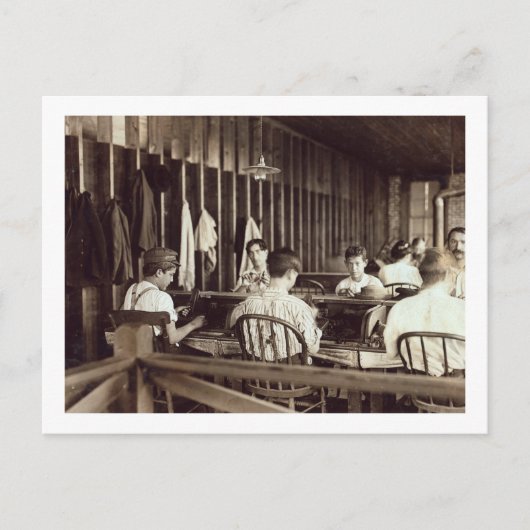 Tampa Cigar Boys, 1909 Postkarte (Vorderseite)