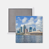 Tampa Downtown, Florida Magnet (Vorderseite/Rückseite)