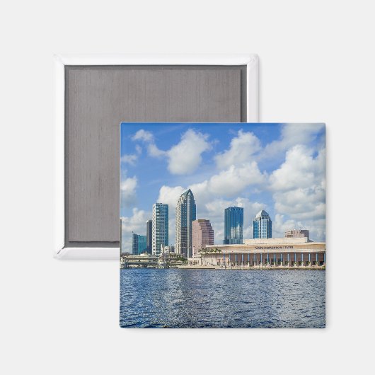 Tampa Downtown, Florida Magnet (Vorderseite/Rückseite)