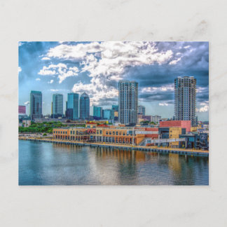 Tampa Downtown Skyline Postkarte