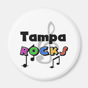 Tampa-Felsen Magnet