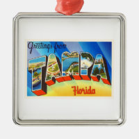Tampa Florida alte Vintage Reise-Andenken Floridas