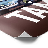Tampa Florida Autopposter Poster (Ecke)