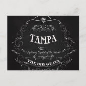 Tampa. Florida - Blitzende Hauptstadt der Welt Postkarte (Vorderseite)