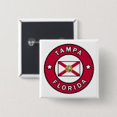Tampa Florida Button (Vorne & Hinten)