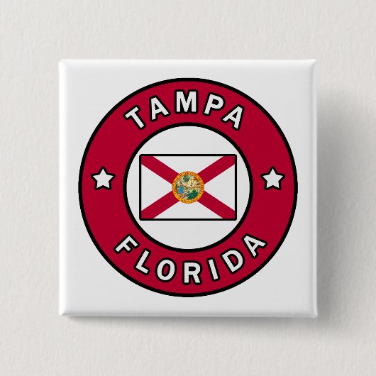 Tampa Florida Button (Vorderseite)