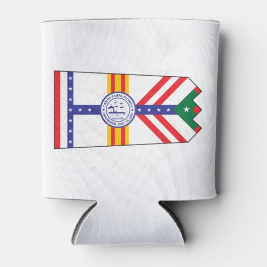 Tampa Florida Flag Dosenkühler (Vorderseite)