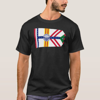 Tampa Florida Flagge Preis für das lokale Kulturer T-Shirt