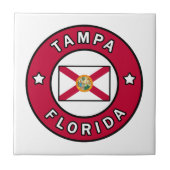 Tampa Florida Fliese (Vorderseite)