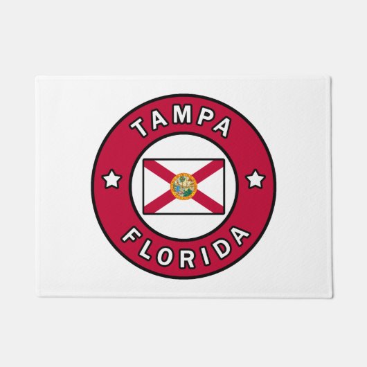 Tampa Florida Fußmatte (Vorderseite)