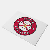 Tampa Florida Fußmatte (Schrägansicht)