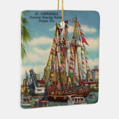 Tampa Florida Gasparilla Keramikornament (Rechts)