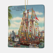 Tampa Florida Gasparilla Keramikornament (Links)