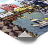 Tampa Florida Gasparilla Poster (Ecke)