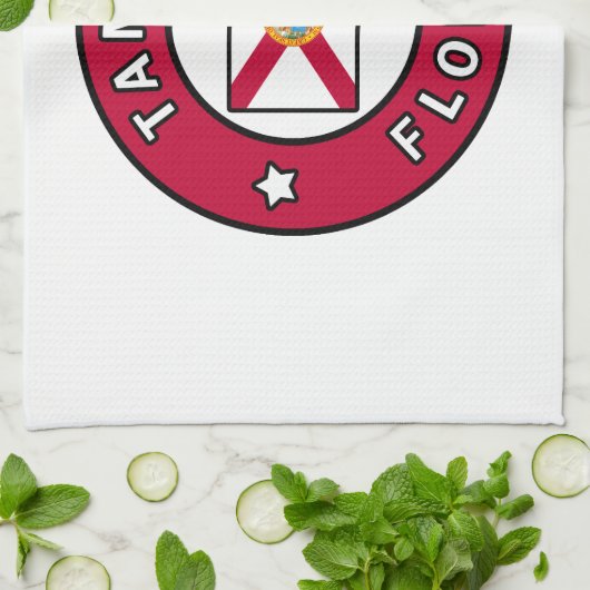 Tampa Florida Geschirrtuch (Gefaltet)