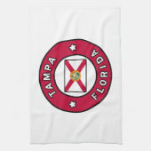 Tampa Florida Geschirrtuch (Vertikal)