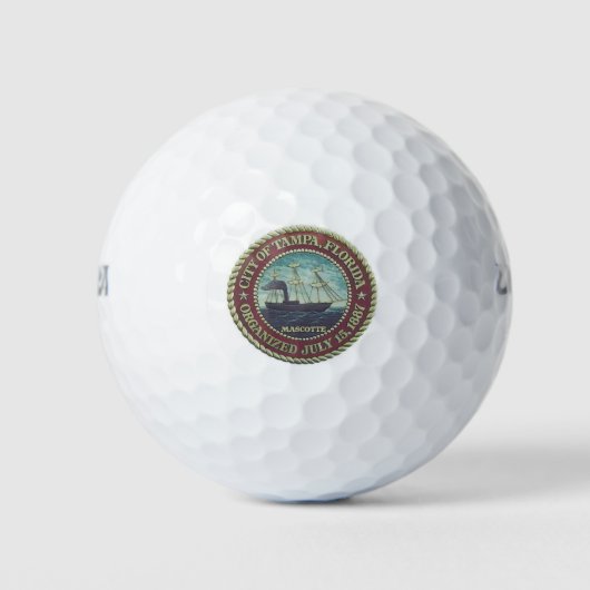 Tampa Florida Golfball (Vorderseite)