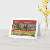 Tampa, Florida - Grüße von Mac Dill Field Karte (Gelbe Blume)