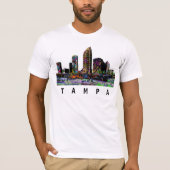 Tampa, Florida in Graffiti T-Shirt (Vorderseite)
