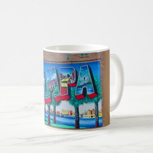 Tampa Florida Kaffeetasse (VorderseiteRechts)