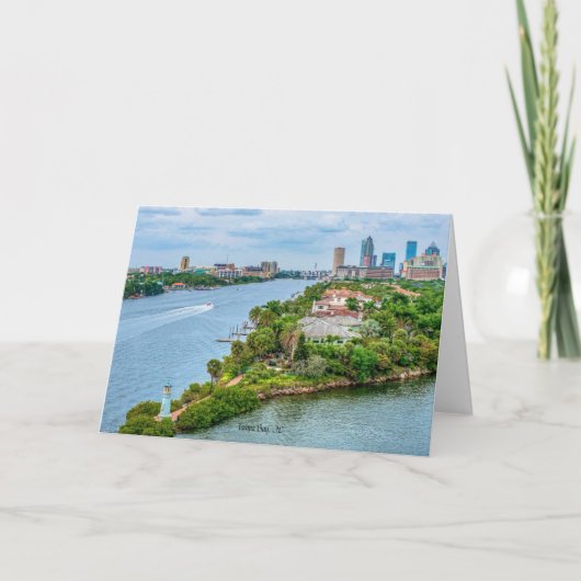 Tampa, Florida Karte (Vorderseite)