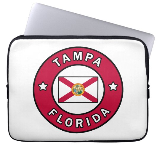 Tampa Florida Laptopschutzhülle (Vorderseite)