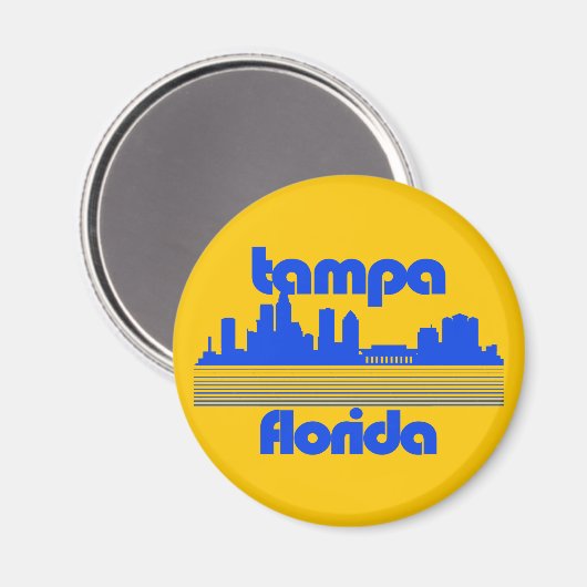 Tampa Florida Magnet (Vorderseite/Rückseite)
