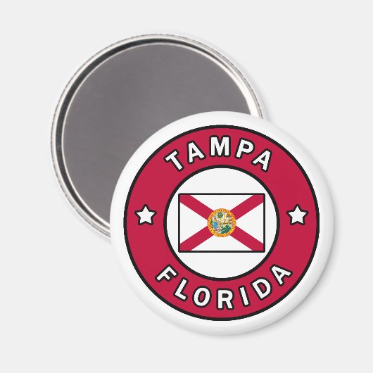 Tampa Florida Magnet (Vorderseite/Rückseite)