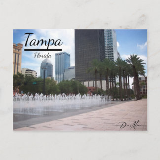 Tampa Florida Postcard Postkarte
