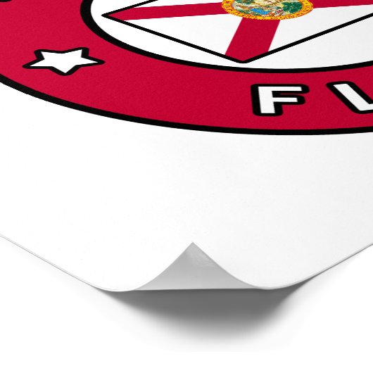 Tampa Florida Poster (Ecke)