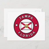 Tampa Florida Postkarte (Vorne/Hinten)