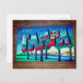 Tampa Florida Postkarte (Vorne/Hinten)