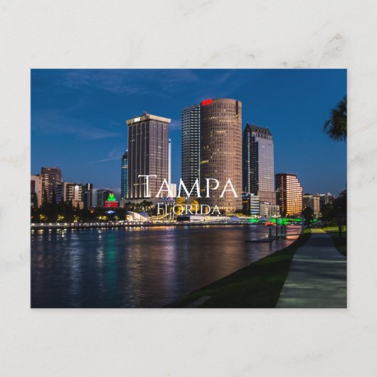 Tampa, Florida Postkarte (Vorderseite)