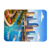 Tampa Florida Reise Magnet (Horizontal)