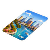 Tampa Florida Reise Magnet (Linke Seite)