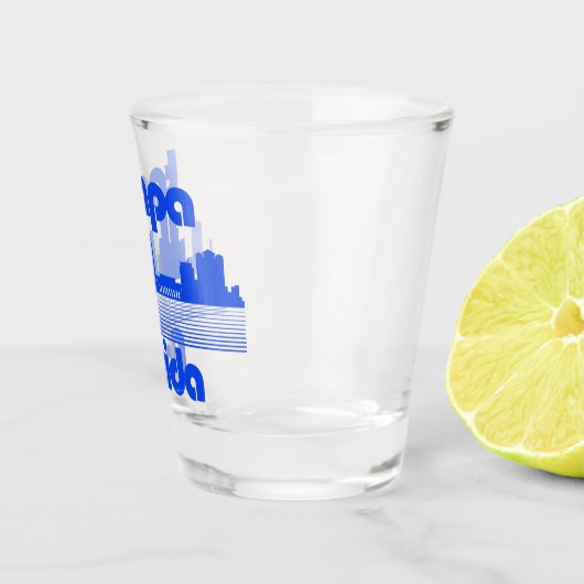 Tampa Florida Schnapsglas (Rechts)