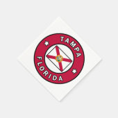 Tampa Florida Serviette (Ecke)
