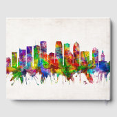 Tampa Florida Skyline Gästebuch (Rückseite)