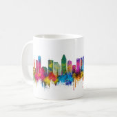 Tampa Florida Skyline Kaffeetasse (Vorderseite Links)