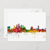 Tampa Florida Skyline Postkarte (Vorne/Hinten)
