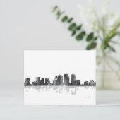 TAMPA, FLORIDA SKYLINE POSTKARTE (Stehend Vorderseite)