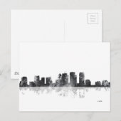 TAMPA, FLORIDA SKYLINE POSTKARTE (Vorne/Hinten)
