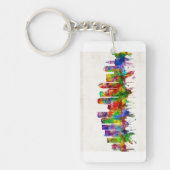 Tampa Florida Skyline Schlüsselanhänger (Vorderseite)