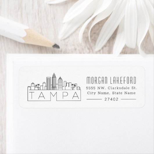 Tampa, Florida Stylized Skyline | (Insitu)