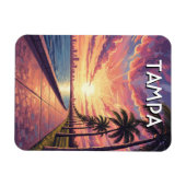 Tampa Florida Travel Magnet (Horizontal)
