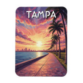 Tampa Florida Travel Magnet (Vertikal)