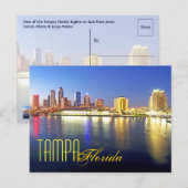 Tampa, Florida, U.S.A. Postkarte (Vorne/Hinten)