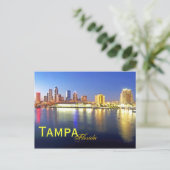 Tampa, Florida, U.S.A. Postkarte (Stehend Vorderseite)