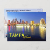 Tampa, Florida, U.S.A. Postkarte (Vorne/Hinten)