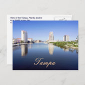Tampa, Florida, U.S.A. Postkarte (Vorne/Hinten)